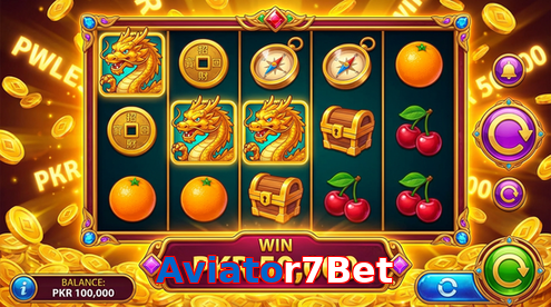 Main screen of Aviator7Bet pg page for PK players